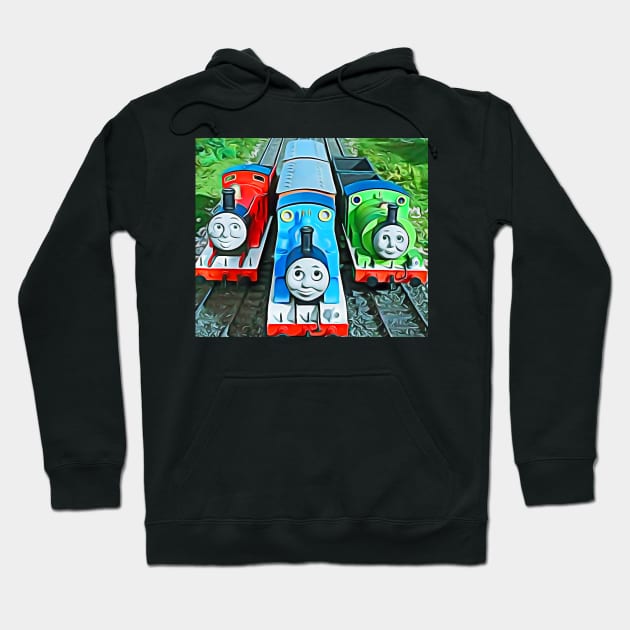 Thomas James & Percy Hoodie by jsart2020